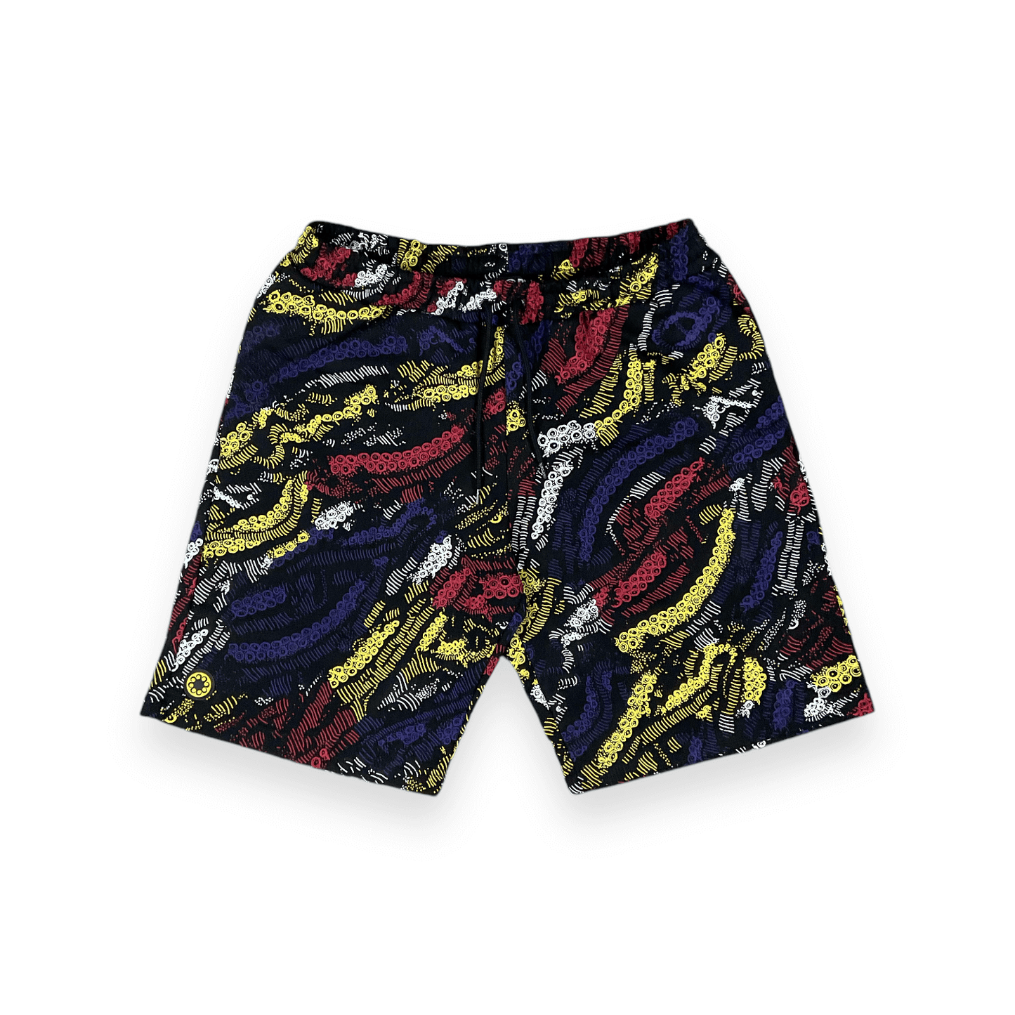 FREEDOM SWEATSHORTS LOOSE DECOMULTICOLOR BLACK OCTOPUS €38.0