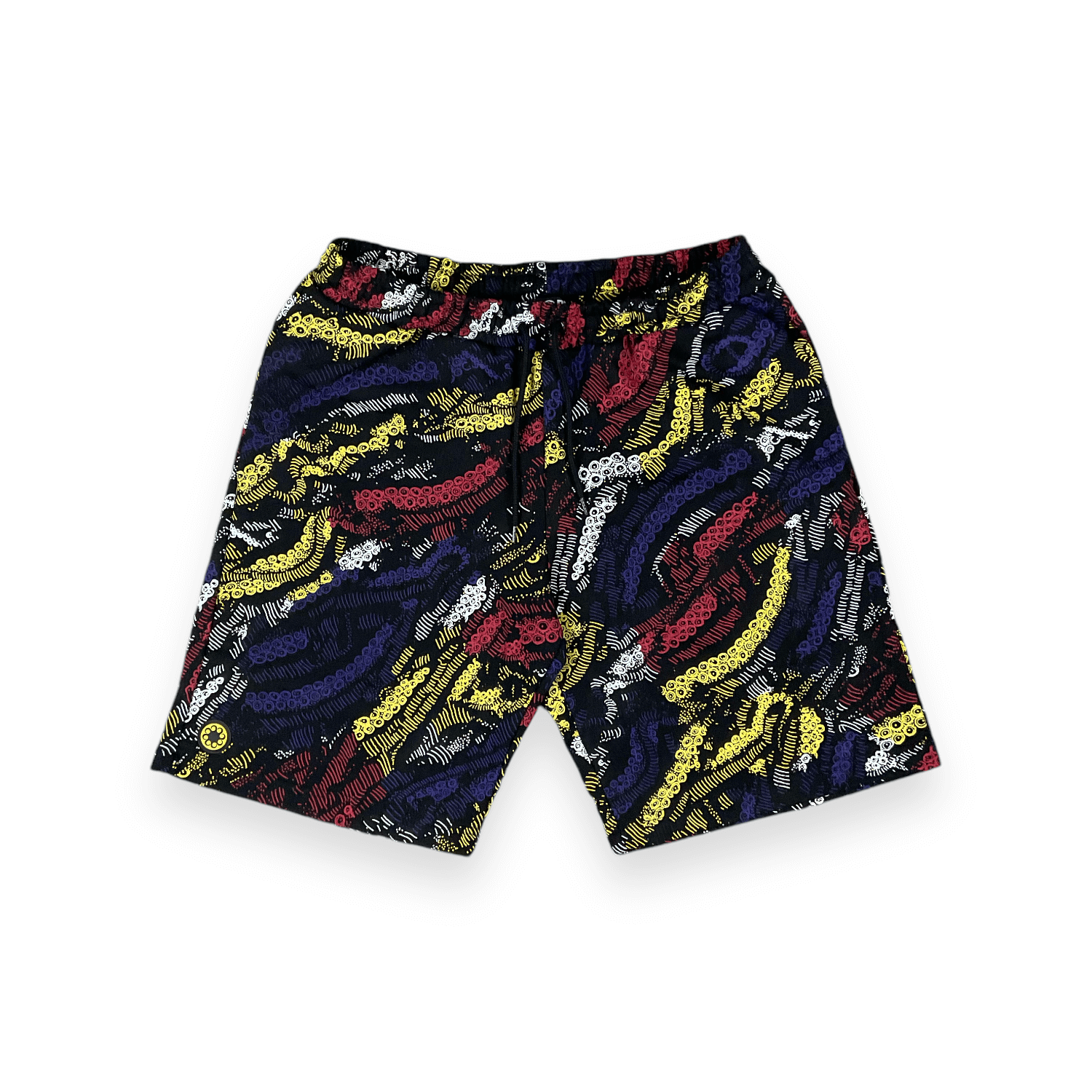 FREEDOM SWEATSHORTS LOOSE DECOMULTICOLOR BLACK OCTOPUS €38.0