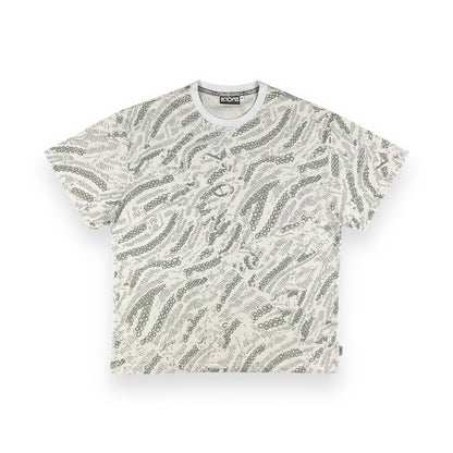 ALLOVER T-SHIRT LOOSE DECOGREY WHITE