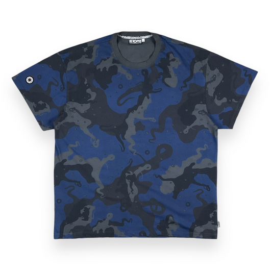 ALLOVER T-SHIRT REGULAR CAMOBLACK BLUE OCTOPUS €22.0