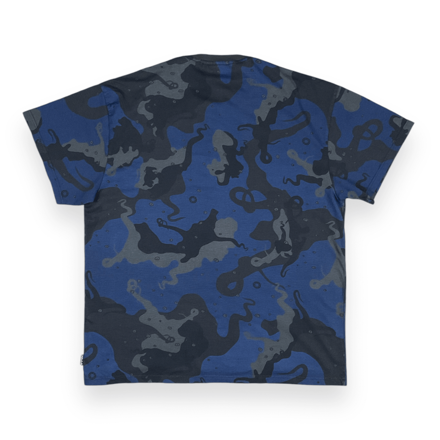 ALLOVER T-SHIRT REGULAR CAMOBLACK BLUE OCTOPUS €22.0