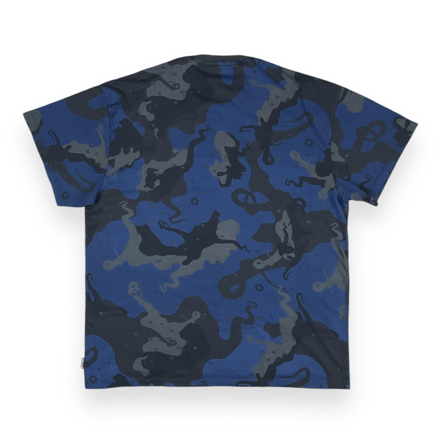 ALLOVER T-SHIRT REGULAR CAMOBLACK BLUE OCTOPUS €22.0