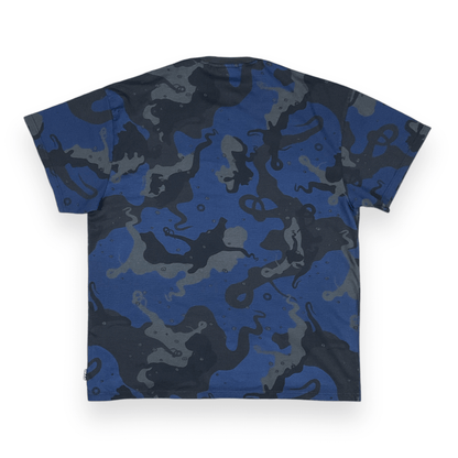 ALLOVER T-SHIRT REGULAR CAMOBLACK BLUE OCTOPUS €22.0