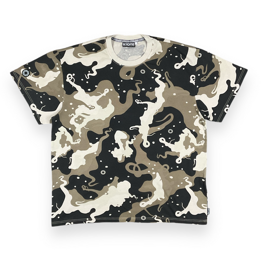 ALLOVER T-SHIRT REGULAR CAMOBLACK ICE OCTOPUS €22.0