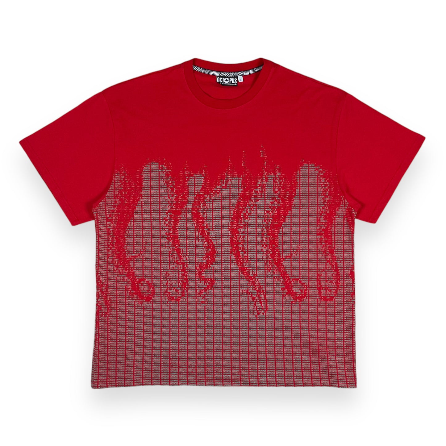 PRINTED T-SHIRT LOOSE MATRIX BRICK