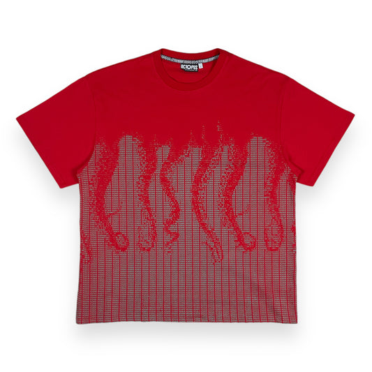 PRINTED T-SHIRT LOOSE MATRIX BRICK