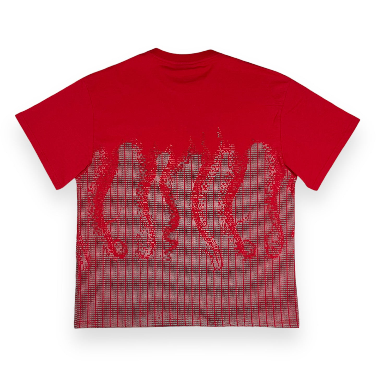 PRINTED T-SHIRT LOOSE MATRIX BRICK
