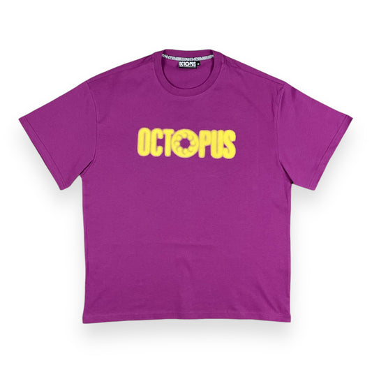 PRINTED T-SHIRT LOOSE OLOGO PURPLEIU