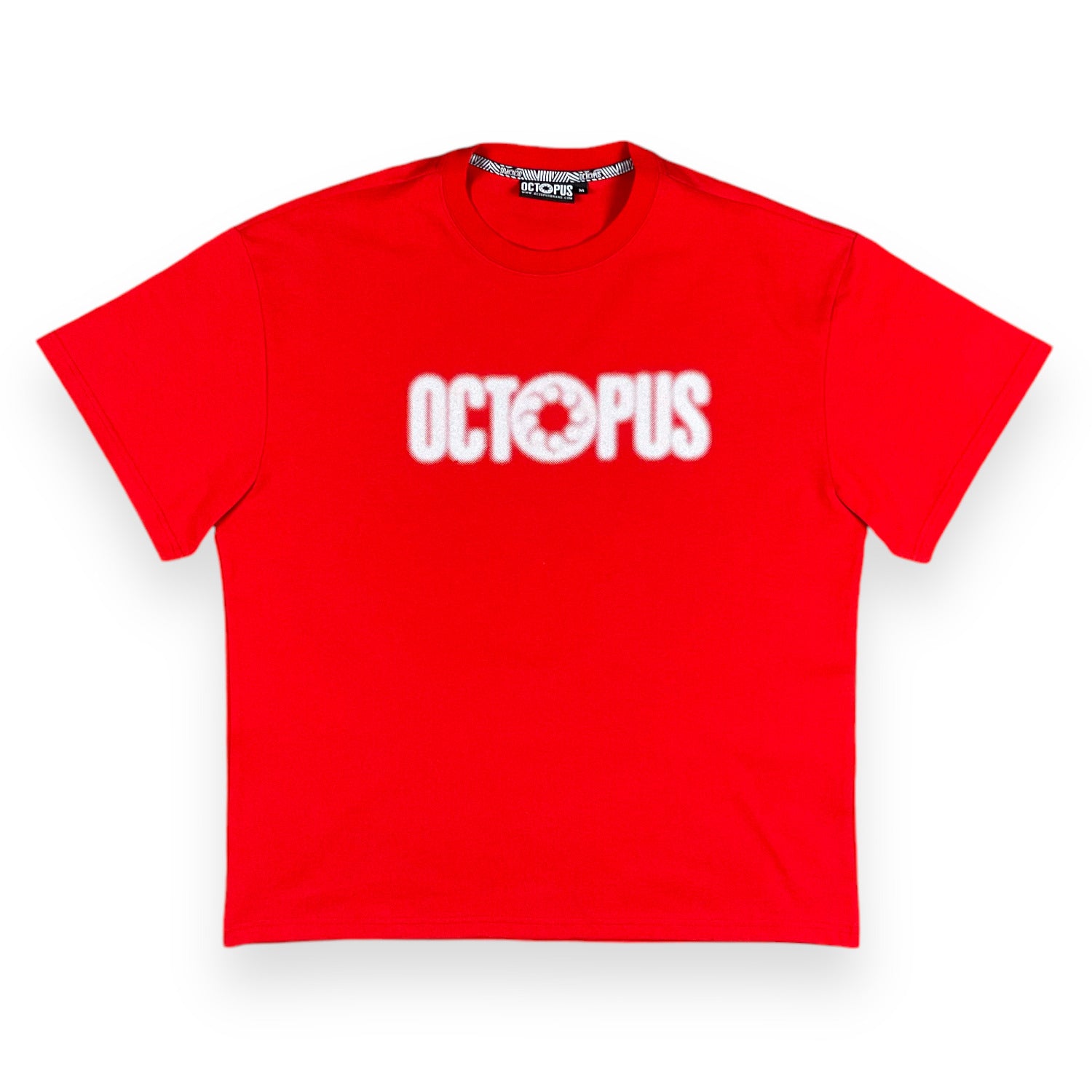 PRINTED T-SHIRT LOOSE OLOGO RED IUTER €17.0