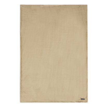 FAKE FUR BLANKET CAMO BROWN